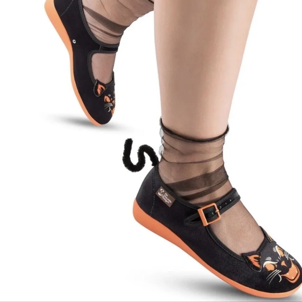 Hot Chocolate Chocolaticas Mary Jane Black Cat US 11 Size 42